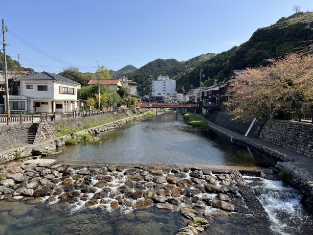 山口の温泉街