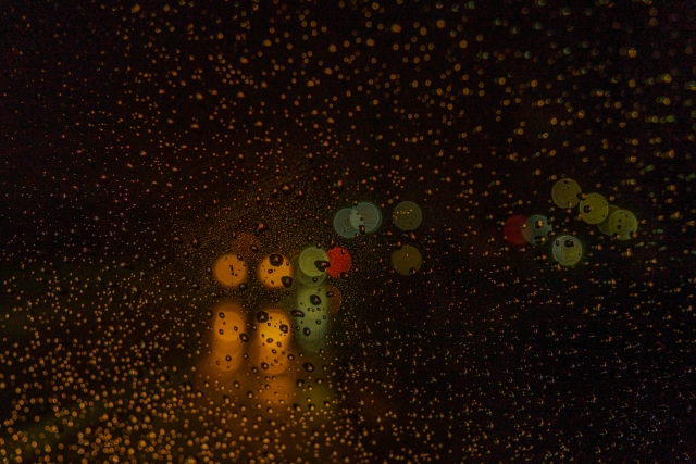 雨の日のドライブ