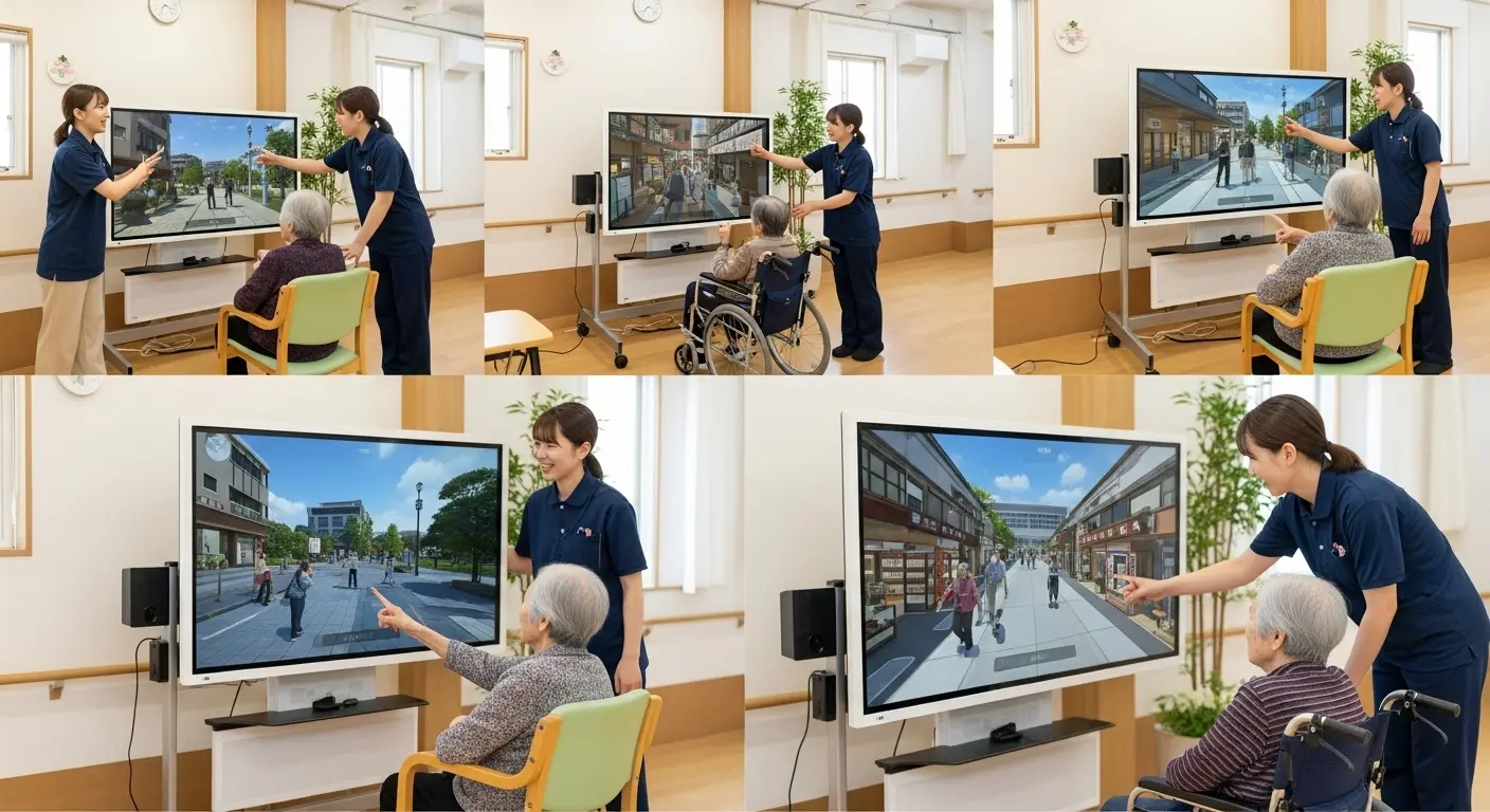 介護施設の入居者募集をVR動画で解決する未来の施設紹介