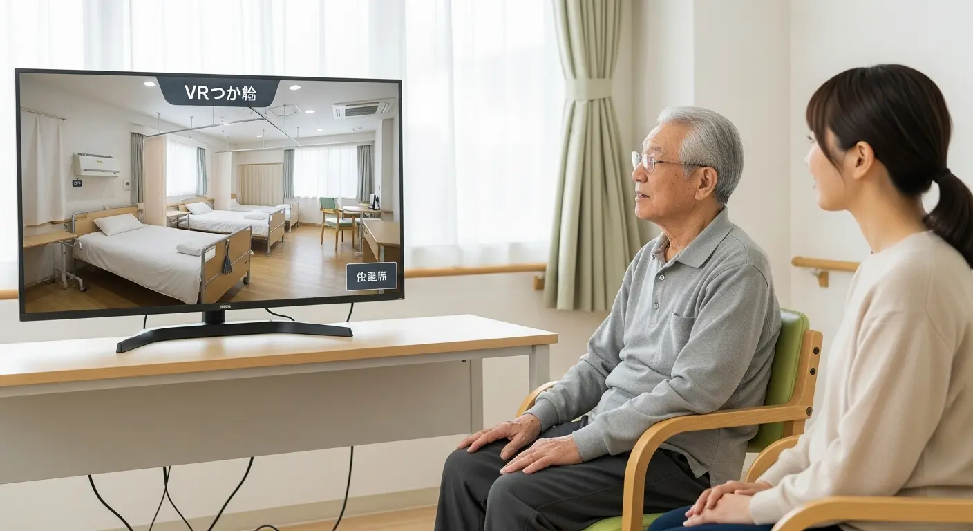 VR施設紹介で入居への安心感を高める