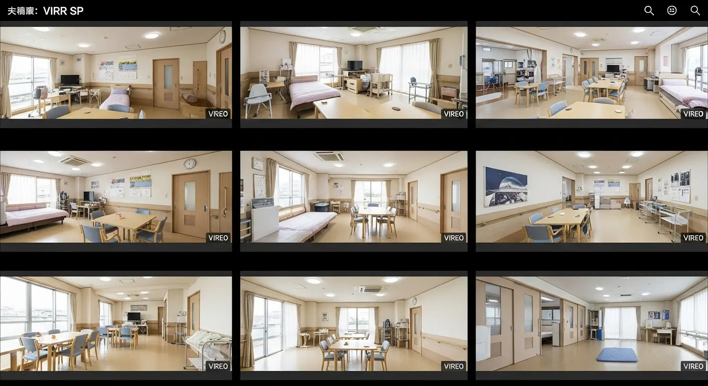 介護施設VR動画のコンテンツ例