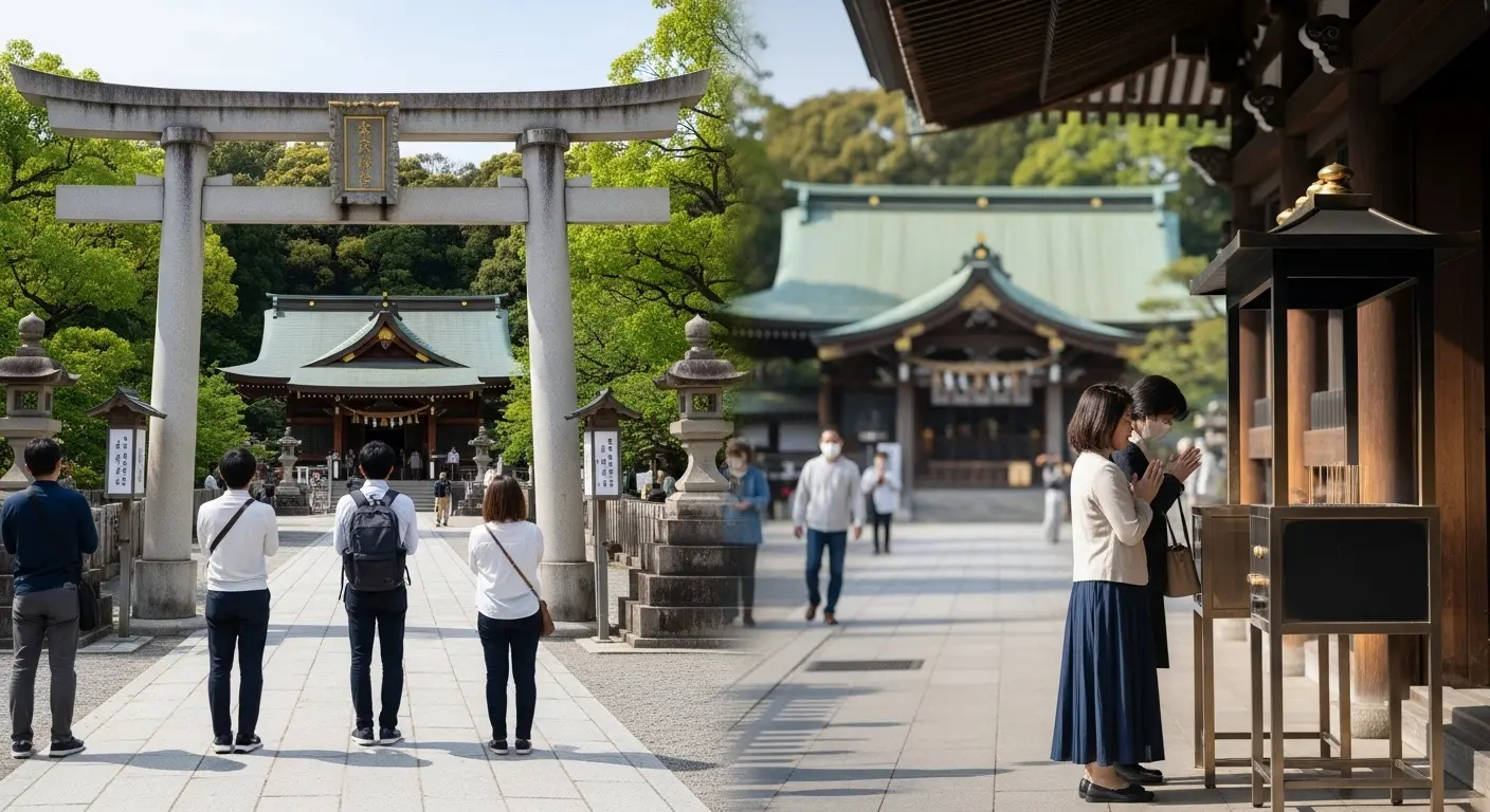 神社と寺の参拝の違い