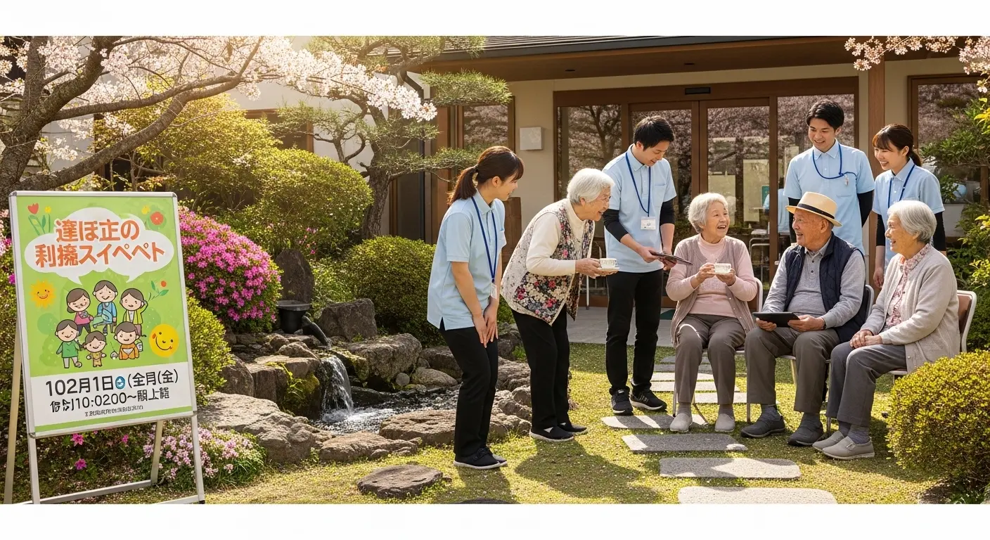 地域密着型サービス成功事例の様子