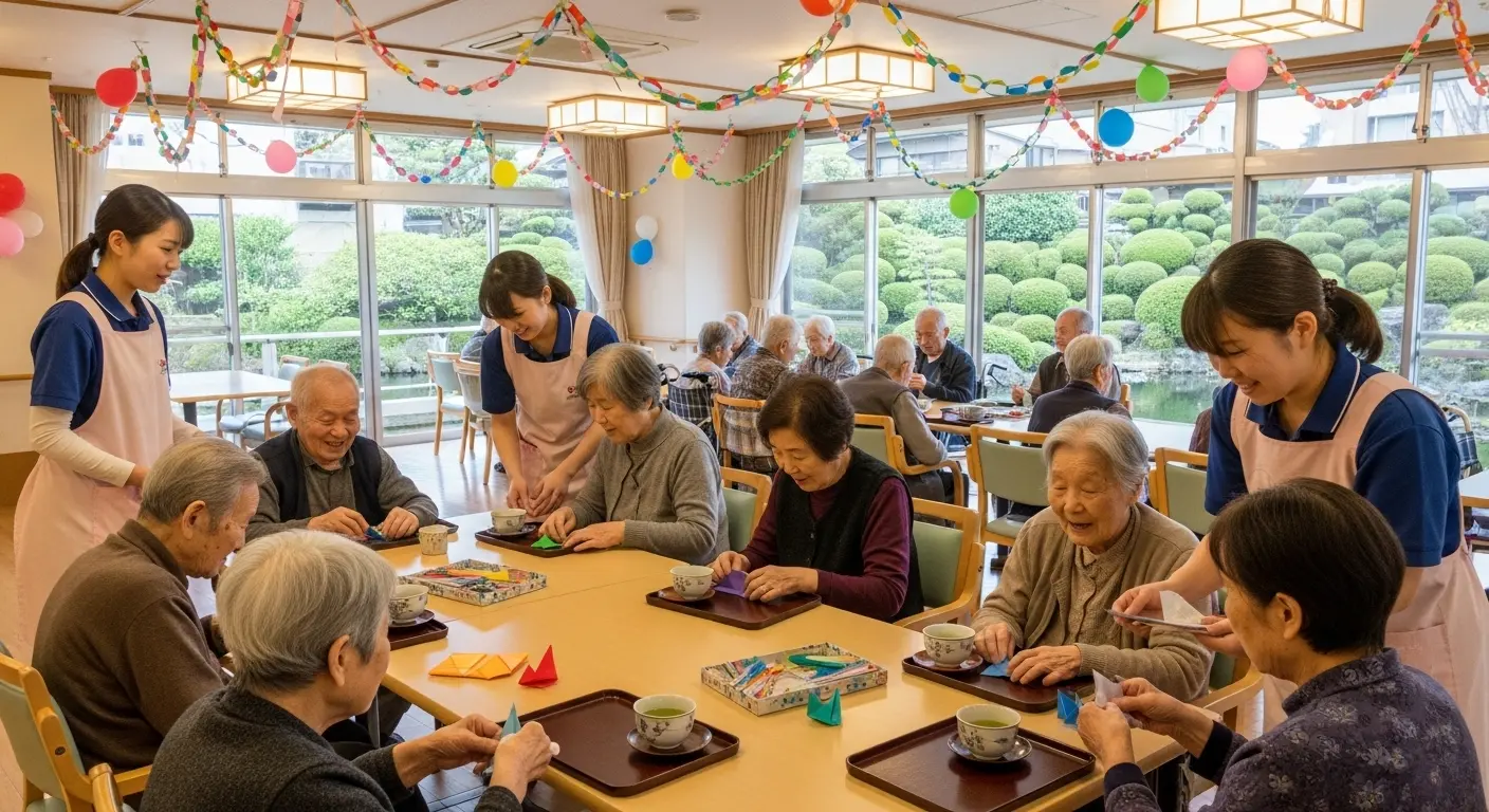 デイサービスのイベント風景