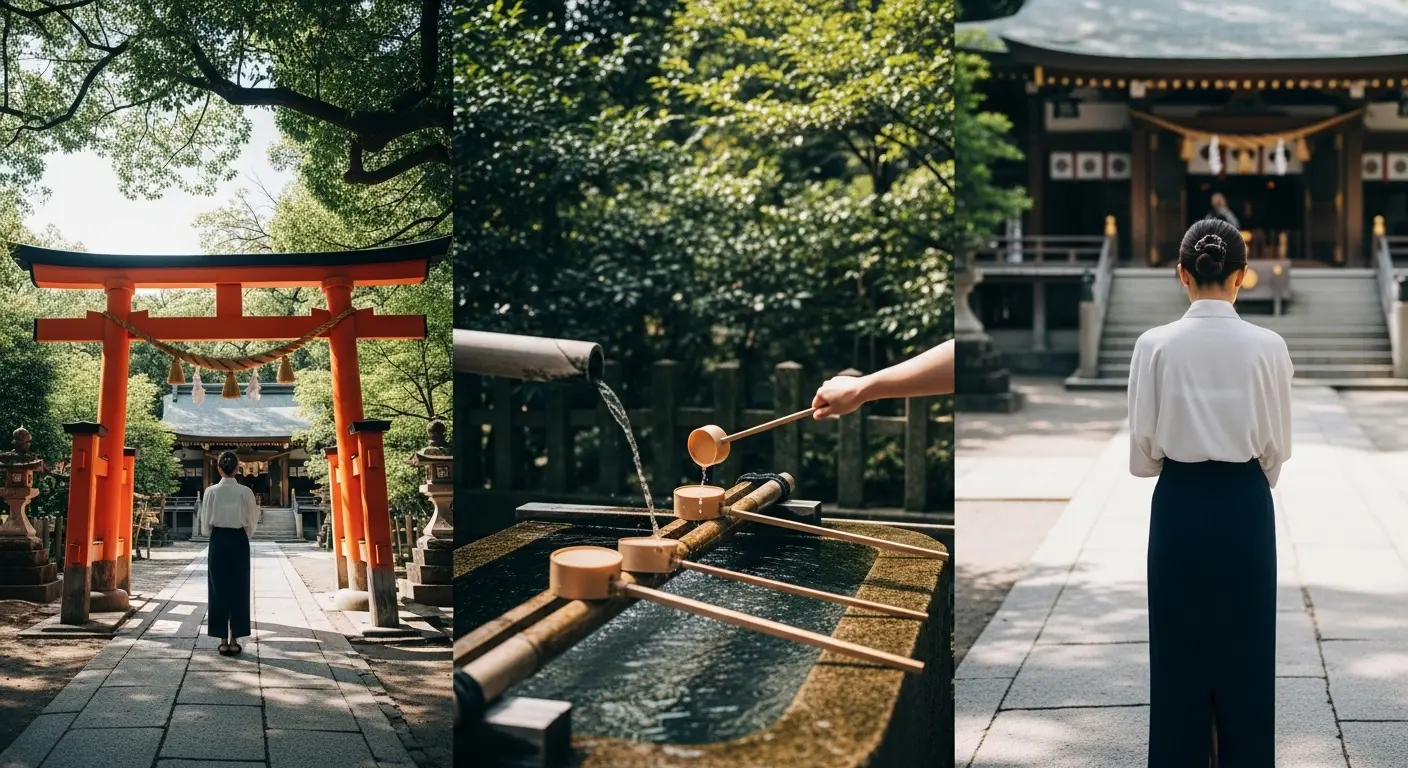 神社での正しいお参り方法
