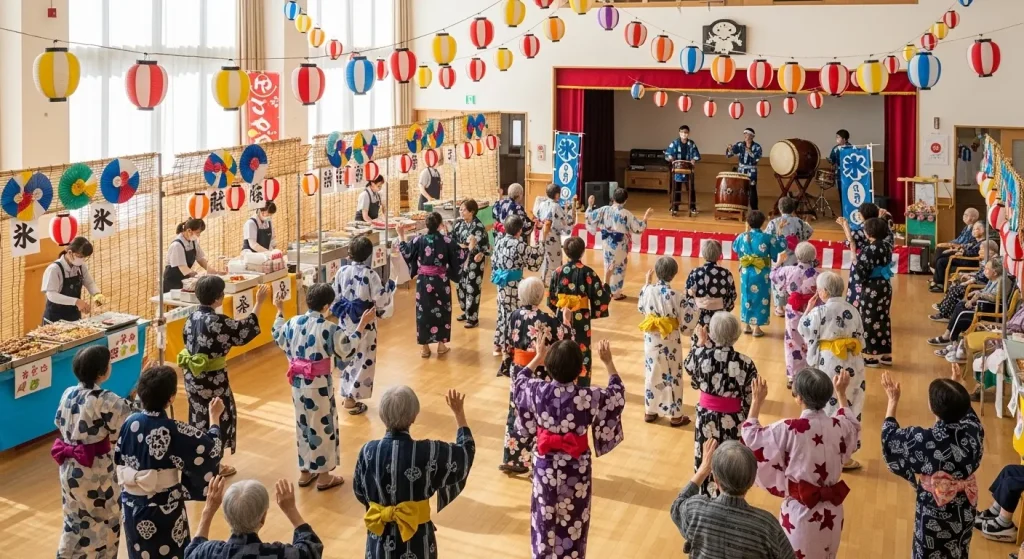 介護施設の夏祭りの成功事例