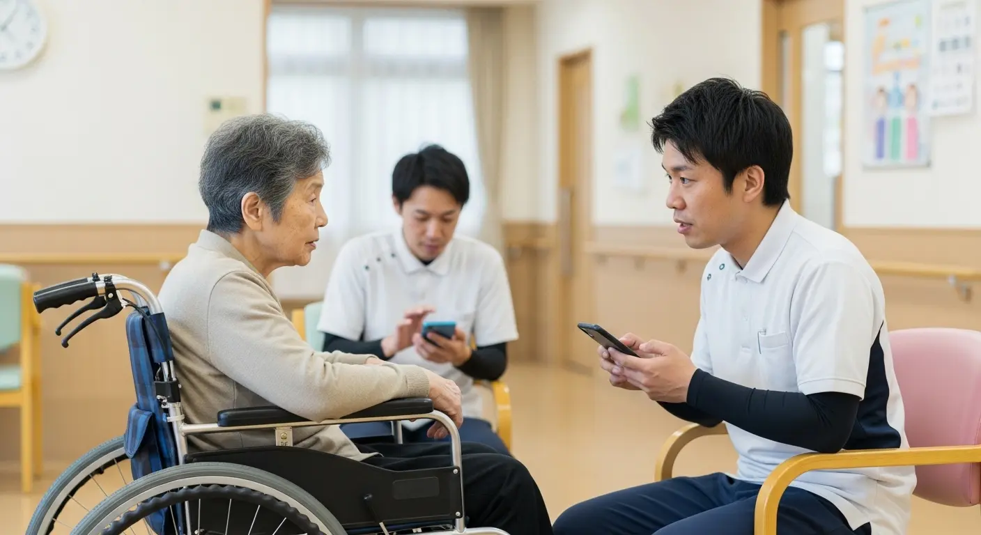 介護施設でのコミュニケーション不足