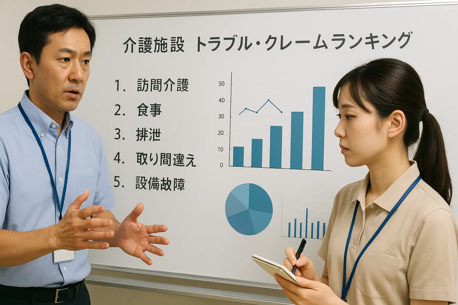 介護施設のトラブル・クレームランキング解説
