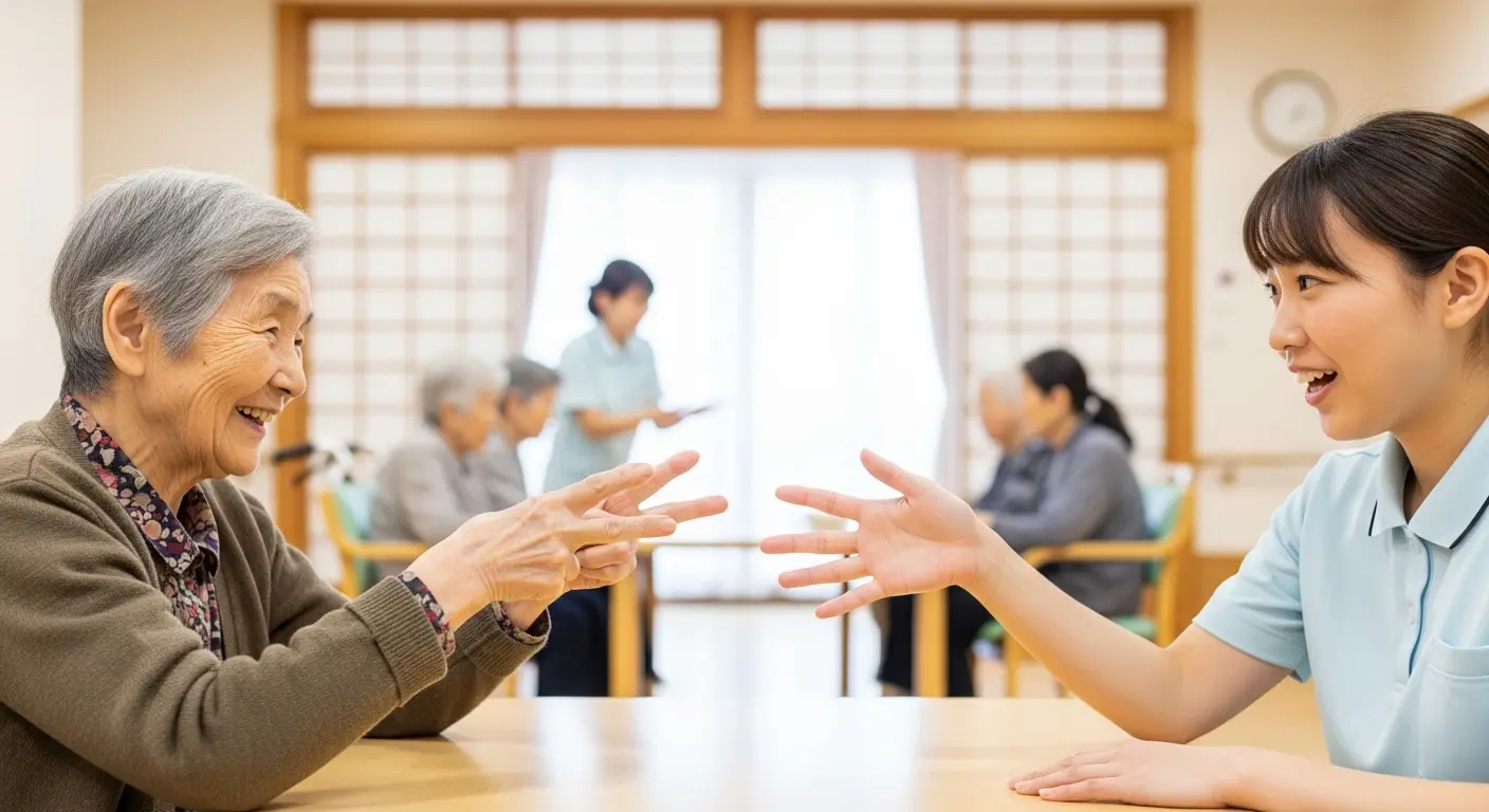 後出しじゃんけんによる高齢者の判断力トレーニング