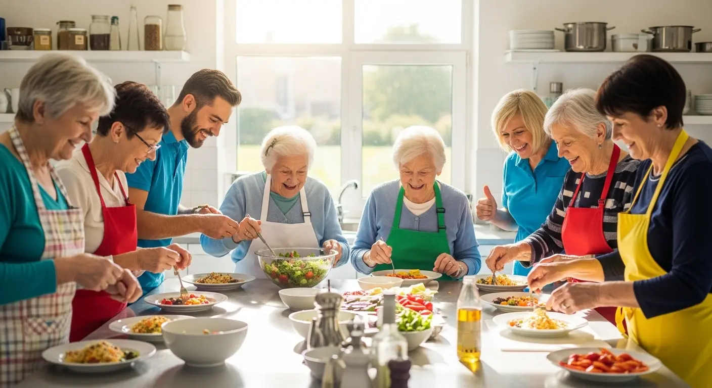 介護レクリエーションで人気の料理レクと安全な実施方法