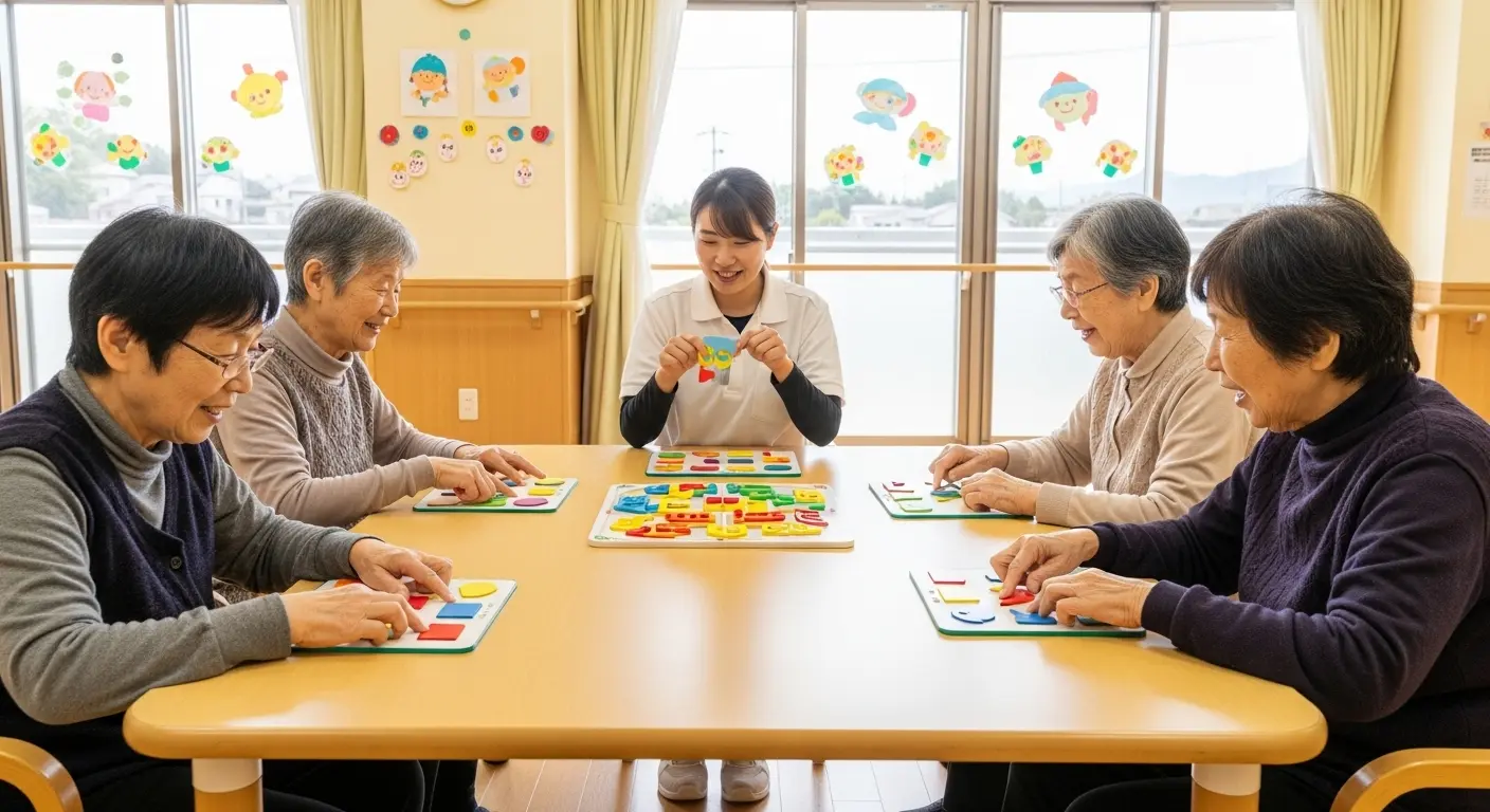 高齢者向けの楽しく取り組める脳トレレクリエーション