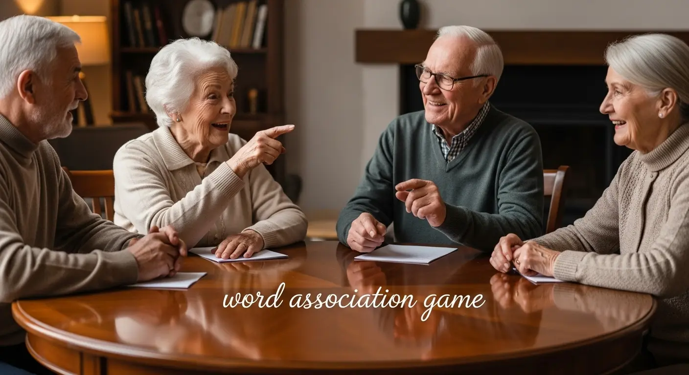 記憶力と即時反応を鍛える高齢者向け単語連想ゲーム