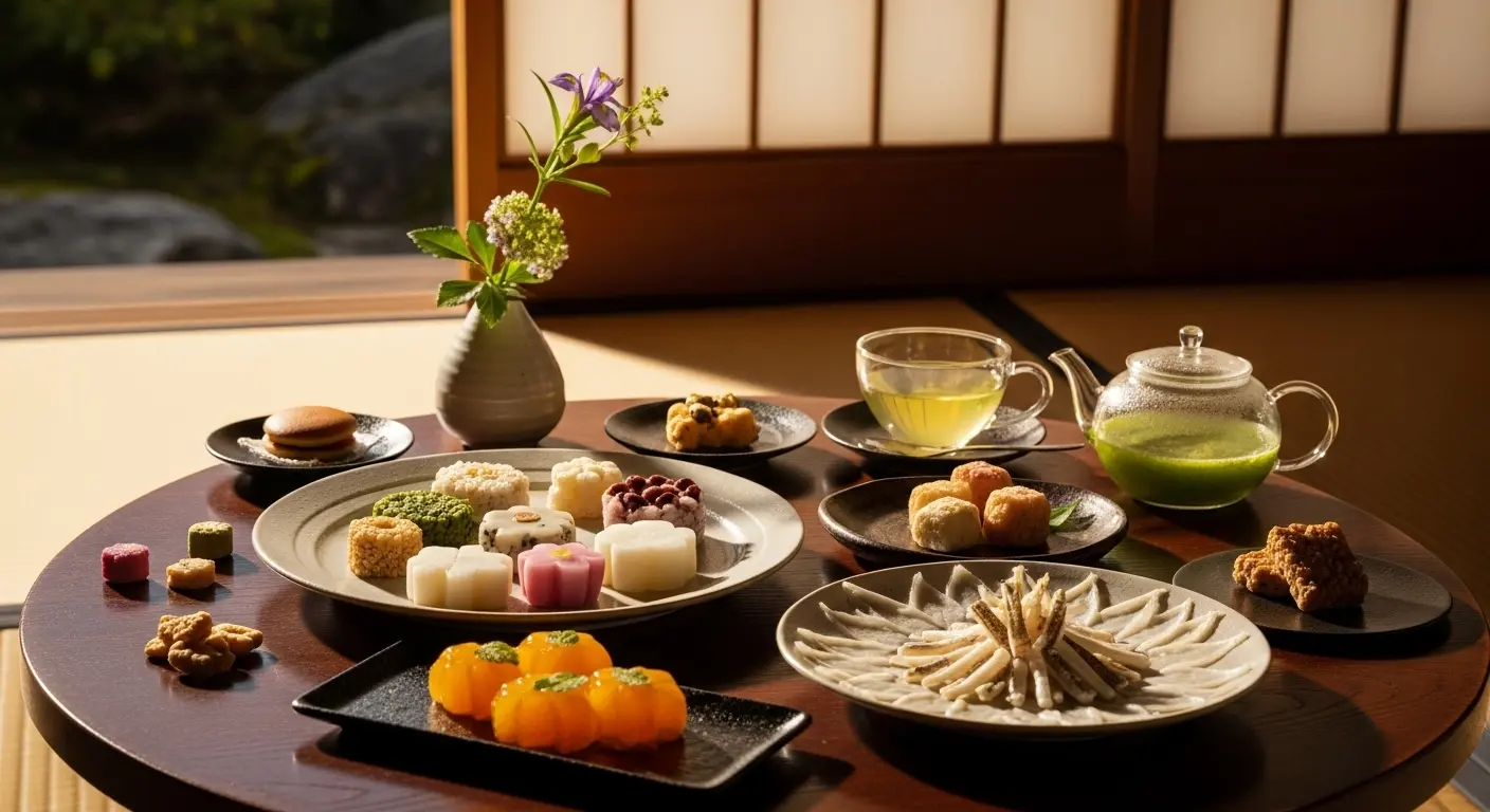 山口県でしか買えない限定のお土産と特産品の詰め合わせ。