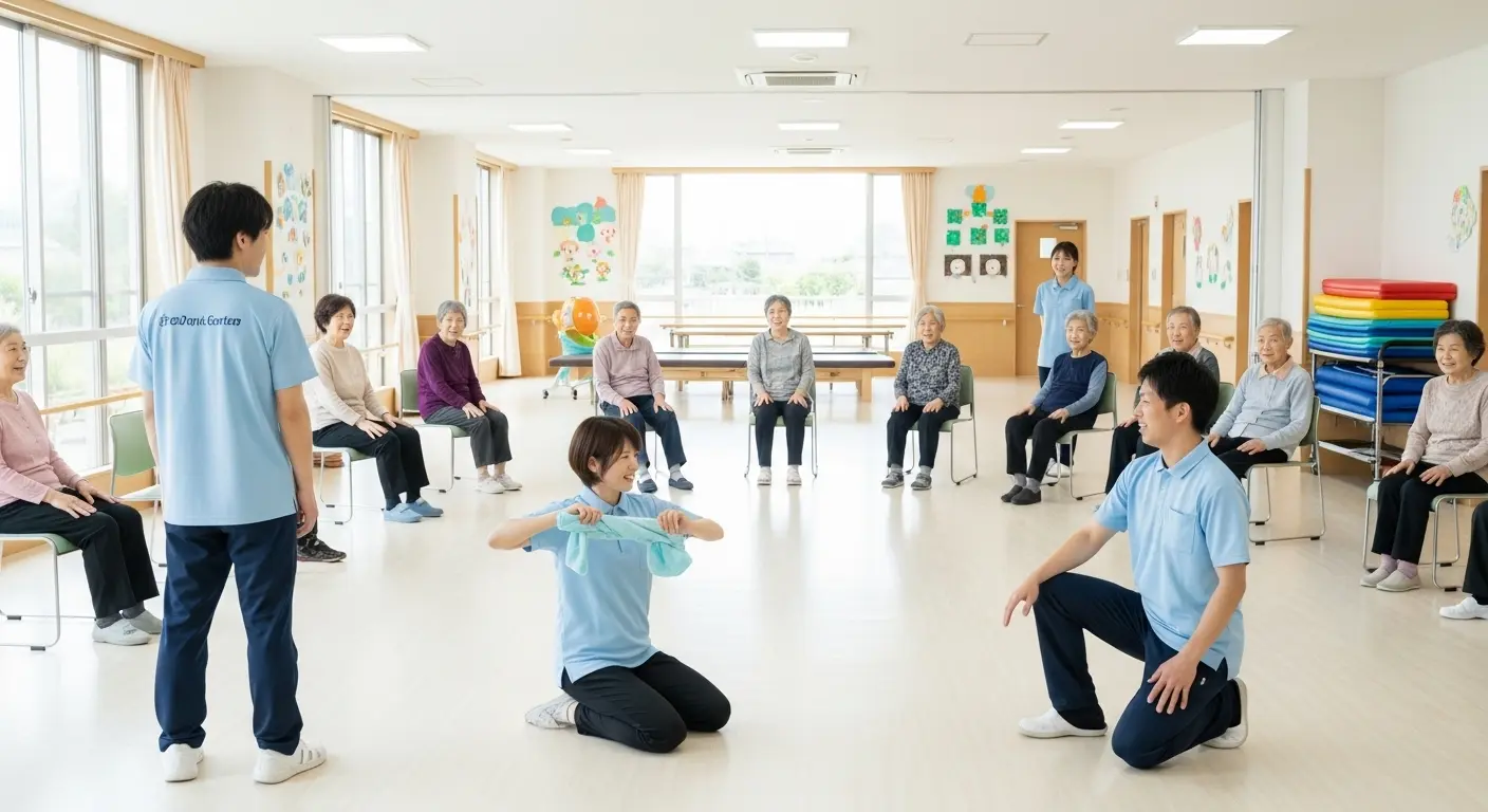 高齢者のための座位での筋力トレーニングと介護予防体操