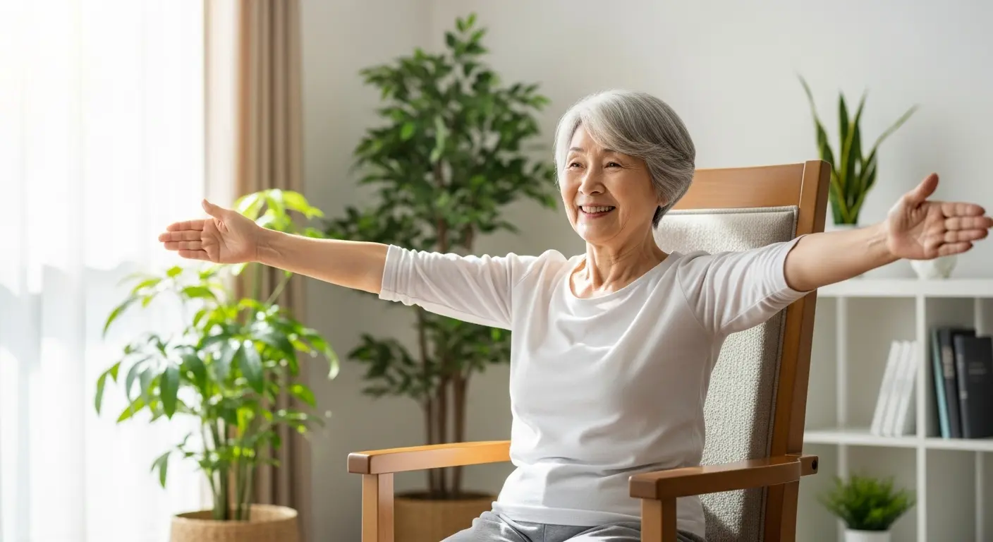 高齢者のための座位での筋力トレーニングと介護予防体操