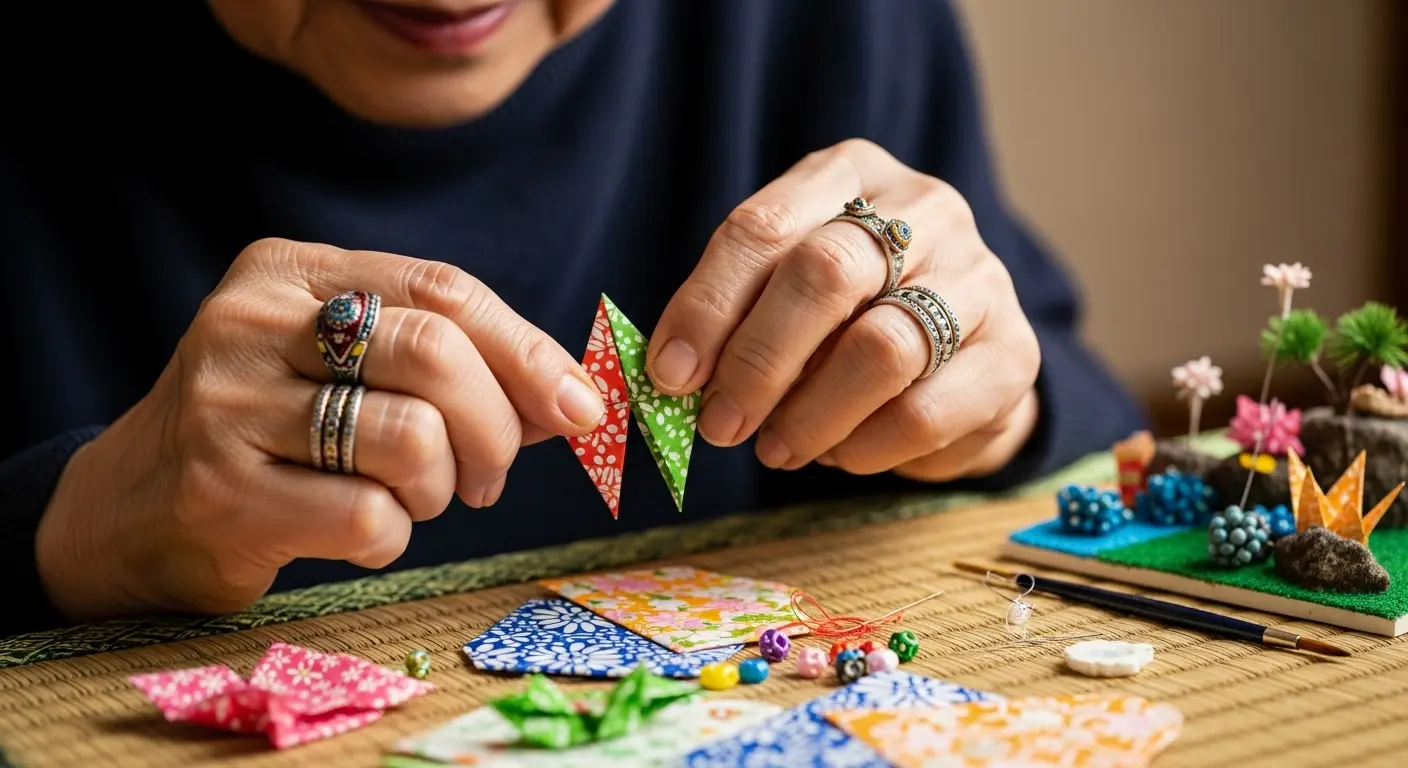 介護報酬加算に資する創作レクリエーションの様子