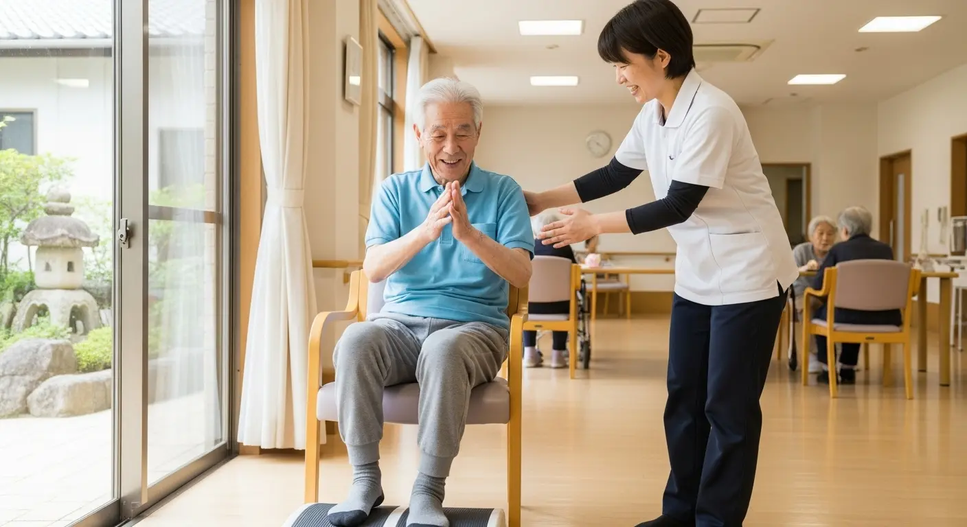 高齢者向けの座ってできるコグニサイズ