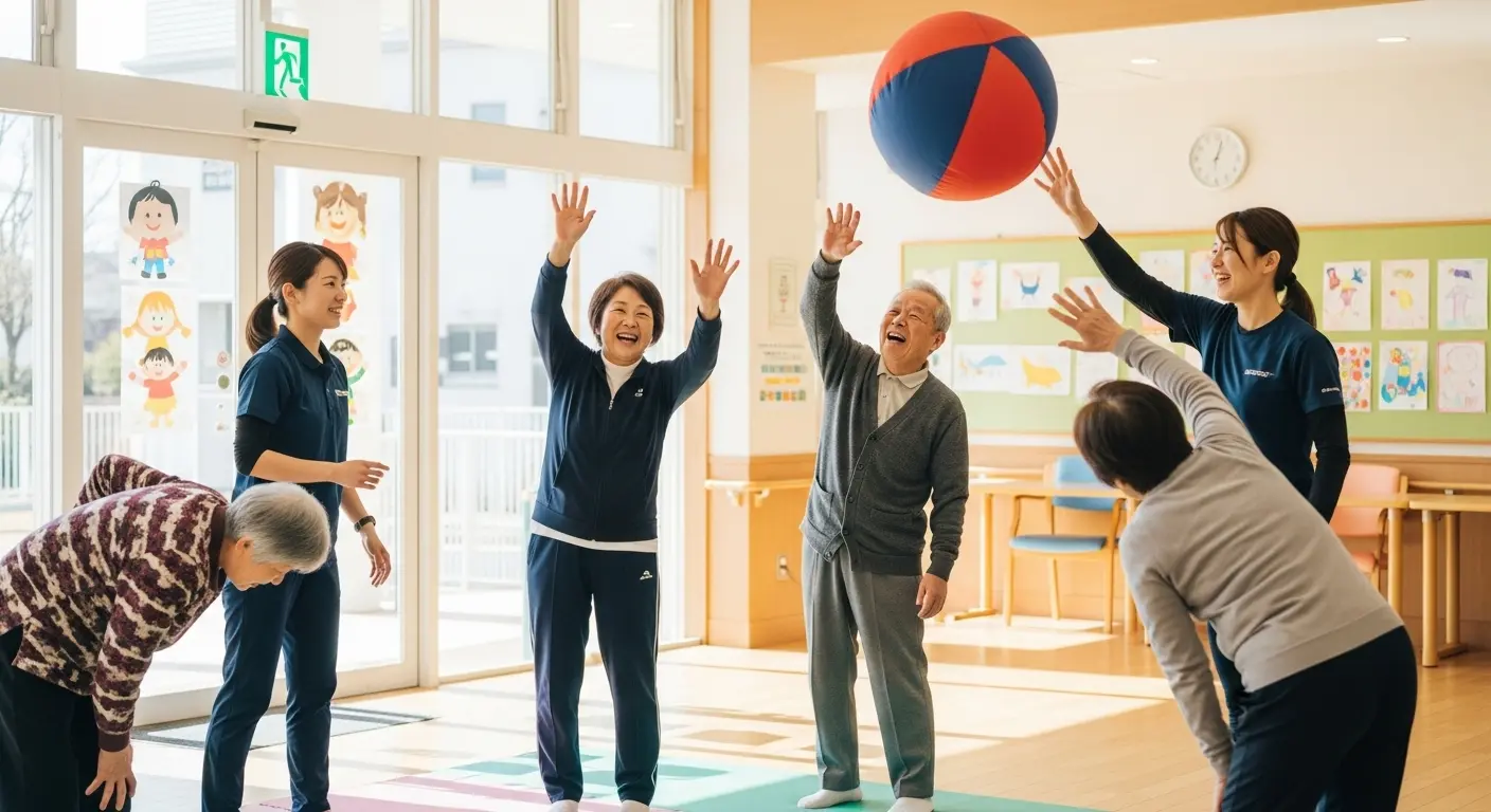 個別機能訓練加算のための集団レクリエーション