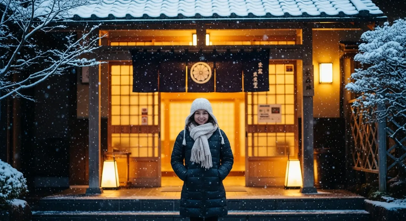 冬の温泉旅行に最適な防寒対策とおしゃれな服装