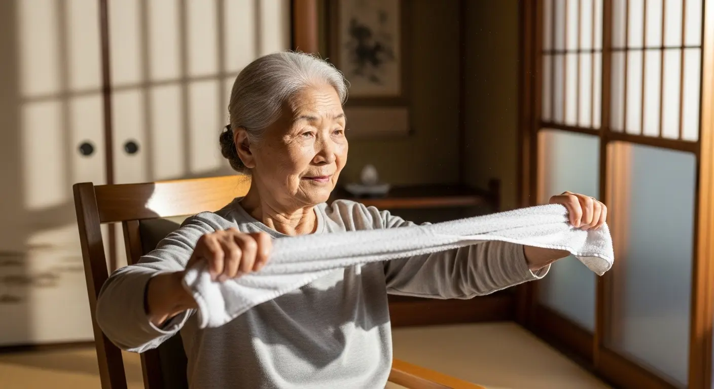 上半身の座位筋力トレーニング