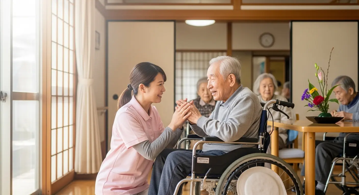 介護職員が利用者から感謝される瞬間