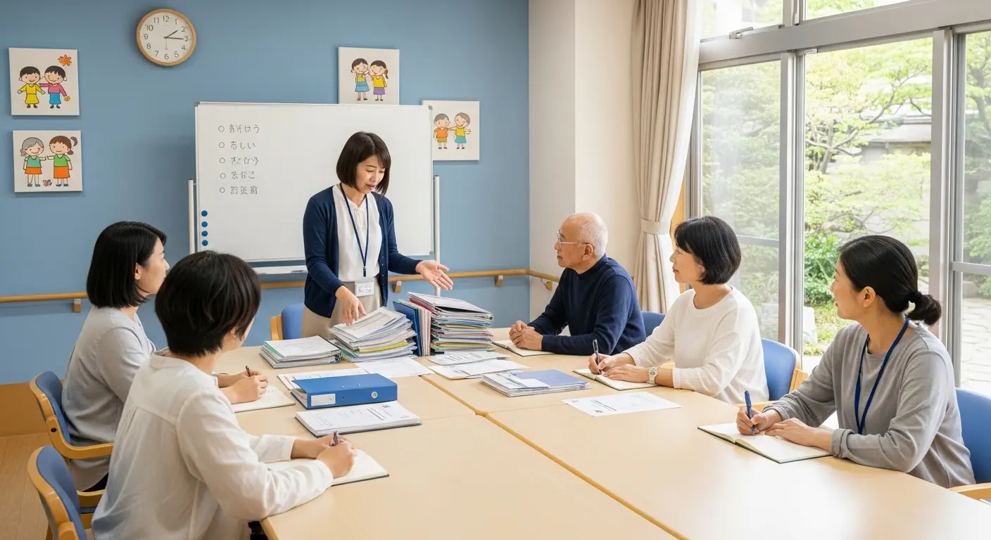 デイサービスでのボランティア向けオリエンテーション