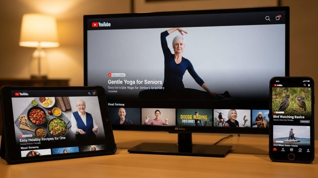 高齢者におすすめのYouTube視聴端末(テレビ、タブレット、スマホ)の比較。