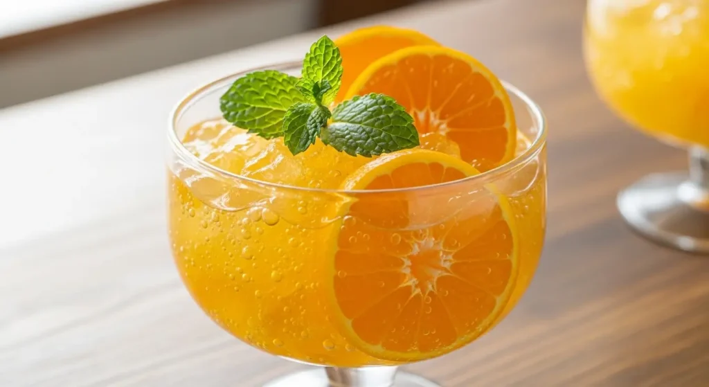 萩特産の夏みかんをふんだんに使った爽やかな限定ゼリー。