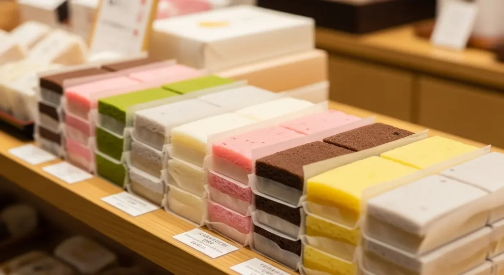 わらび粉で作られた山口県特有の食感が魅力の外郎。