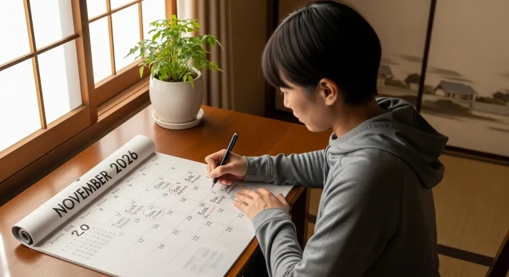 毎日の運動記録をカレンダーで管理し習慣化する工夫