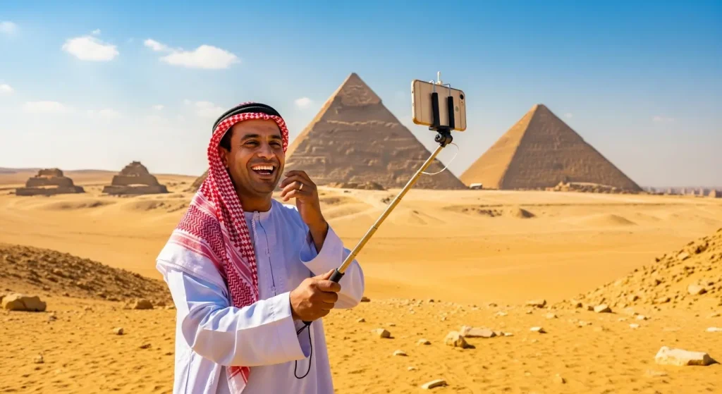 スイスの鉄道旅をオンラインツアーで楽しむ高齢の夫婦