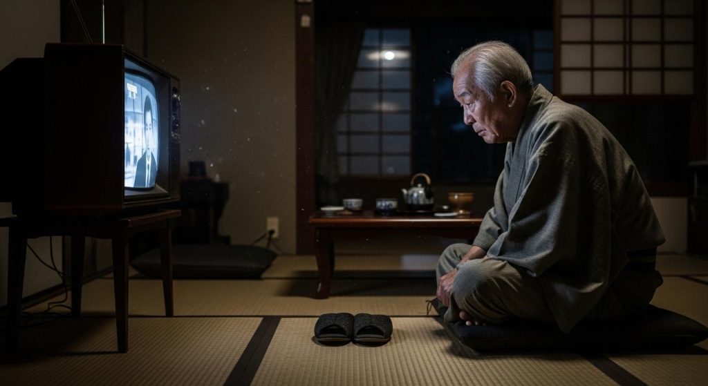 運動不足のリスクを抱え自宅で座り続ける高齢者