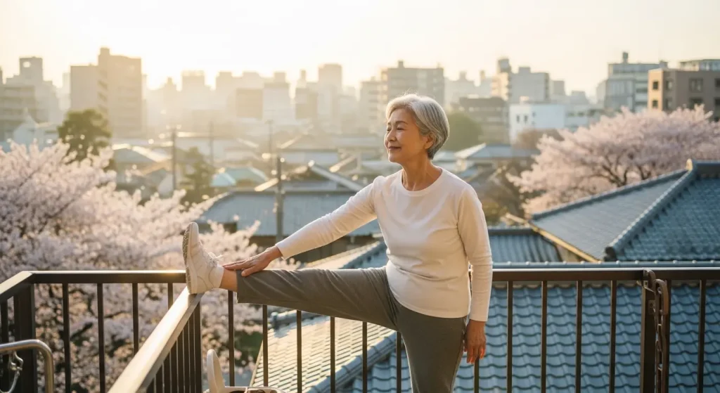 朝のストレッチ習慣