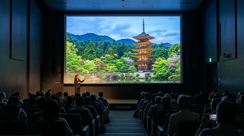 回想法に活用される山口県の観光名所の映像
