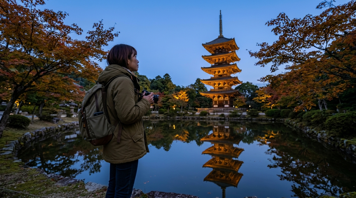 山口県の絶景と一人旅の風景